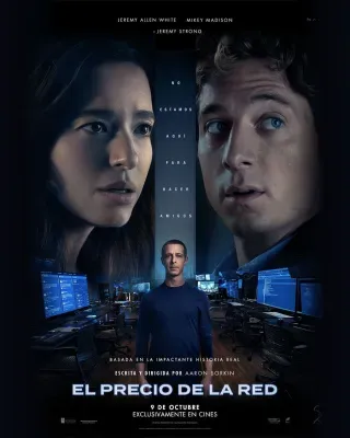 Cartel de El precio de la red