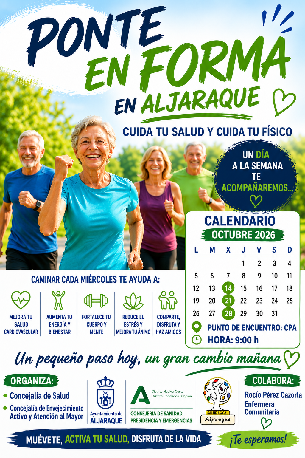 Guided walk 'Get in shape in Aljaraque' (October 21)