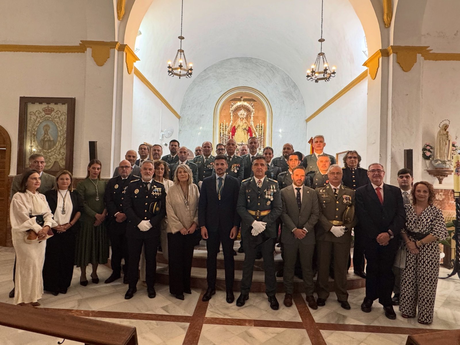 Image for the story: Aljaraque pays tribute to the Guardia Civil on the Day of the Virgen del Pilar