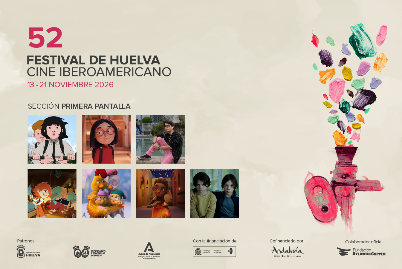 Image for the story: The Huelva Festival brings cinema to the classroom with seven films from November 13 to 21