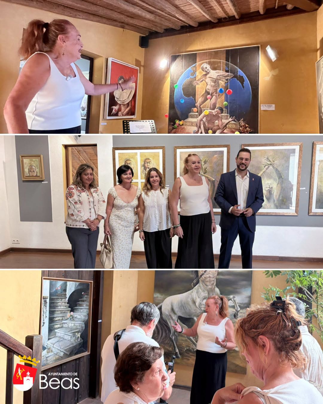 Imagen de la noticia: La exposición de María José Cumbreras en Beas puede visitarse hasta el 30 de noviembre