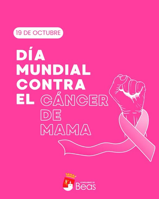 Imagen de la noticia: Beas se suma al Día Mundial contra el Cáncer de Mama con un mensaje de apoyo y prevención