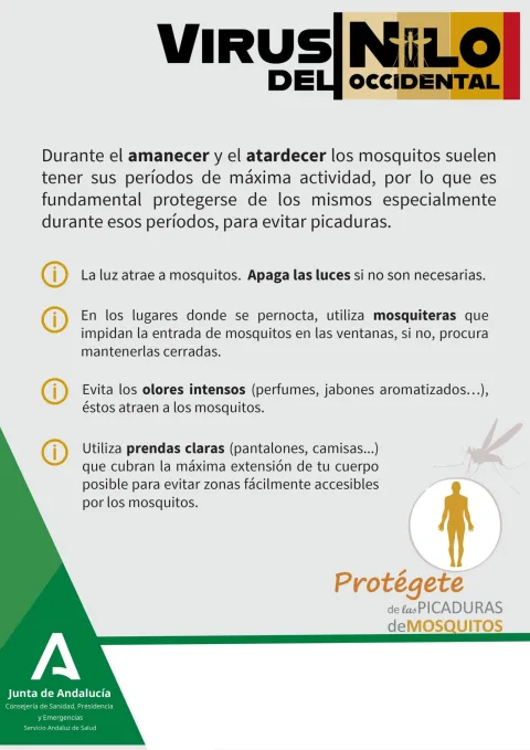 Imagen de la noticia: Ayamonte pide extremar las precauciones tras detectarse un caso de virus del Nilo en un ave en Costa Esuri