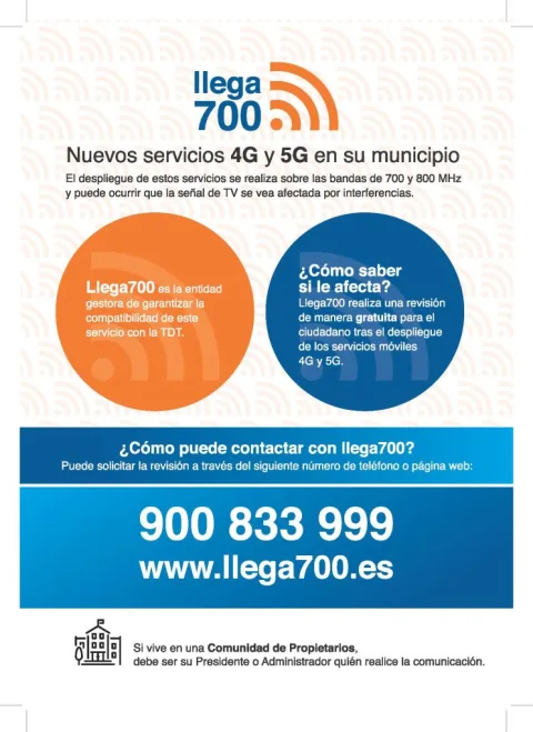 Imagen de la noticia: Isla Cristina activa el 4G y 5G en las bandas de 700 y 800 MHz