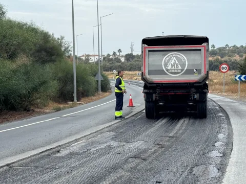 Imagen de la noticia: La A-5077 de Aljaraque se asfalta esta semana